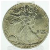 1942 BU Walking Liberty Silver Half Dollar