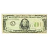 Series of 1934 Federal Reserve $500 Bank Note