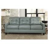 Ashley 591 LEATHER Sky Sofa & Loveseat