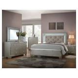 Elements Platinum Queen Storage Bedroom Suite