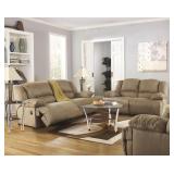 Ashley 578 Reclining Sofa & Loveseat