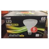 6 pack LED pro pack light bulbs