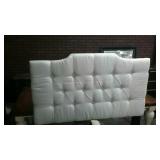 Home Meridian cloth queen headboard