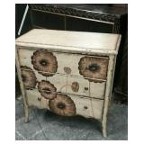 Floral design accent chest 3