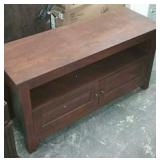 Wood tv stand