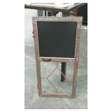 Wall hanging chalk board