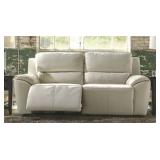 Ashley 735 LEATHER Reclining Sofa & Loveseat