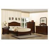 Louis Phillppe Queen Sleigh Bedroom Suite