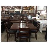 Waylon Counter Height Table & 4 Barstools