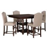 Ashley 506 Counter Height Table & 4 Barstool