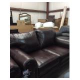 Simmons Sofa & Loveseat. Brown