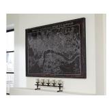 Ashley 056 Map Wall Decor