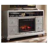 Selina Designer Fireplace Media Center