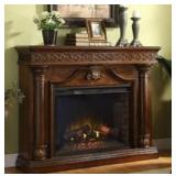 Elegant Olivia Electric Fireplace