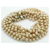 Genuine 96" Freshwater Pearl Necklace