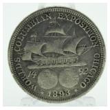 1893 Columbus Expo Silver Commemorative Half