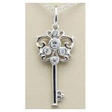 Vintage Style Key Pendant