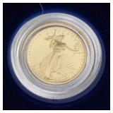 1990-P American Eagle $5 Gold Proof