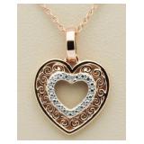 Diamond Heart Pendant