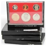 (3) 1980, 81 & 82 US Mint Proof Sets