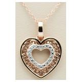 Diamond Heart Pendant