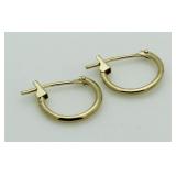 14kt Gold Hoop Earrings