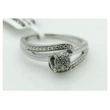 Princess Cut Diamond Dinner Ring