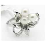 $420 Pearl Designer Ring