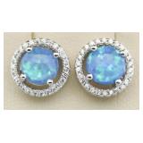 Stunning Opal Designer Earrings