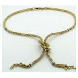 14kt Gold Exceptional Designer Necklace