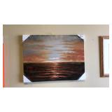 Ocean Sunset wall Art