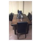 Waylon dining table & 6 chairs