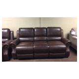 Elements LEATHER POWER reclining sofa & love seat