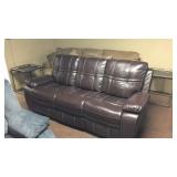 Coaster LEATHER POWER reclining sofa