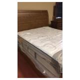 Queen Serta Transpire Pillow Top Mattress & Box