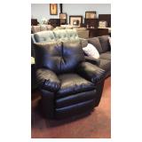 Simmons black large rocker recliner