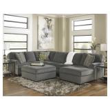 Ashley 127 Loric Smoke sectional sofa w