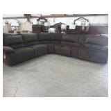 Ashley 567 triple reclining XL sectional sofa