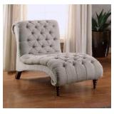 Chesterfield designer chaise lounge