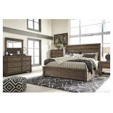 Ashley b614 King solid wood 5 pc bedroom suite