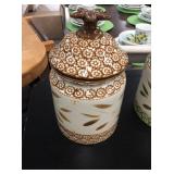 Temptations Brown Cookie Jar