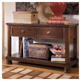 Ashley 697 Porter Console Table ( Floor Model)