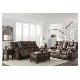 Ashley 922 Highback Reclining Sofa & Loveseat