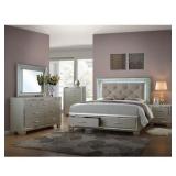 Platinum Queen 5 pc Storage Bedroom Suite