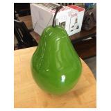 Green Pear Statue