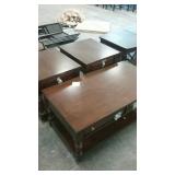 Standard Furniture coffee and end table set,