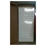 Faux wood interior shutter set,  35-37" x36"