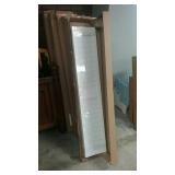 Faux wood interior shutter set,  23-25" x 54"