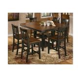 Ashley D-580 Bar Table & 6 Bar Stools