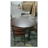 Very nice wood table and chair set